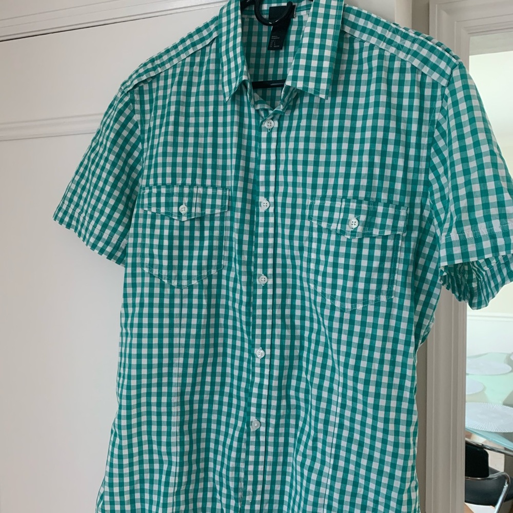 H&M short sleeve button down